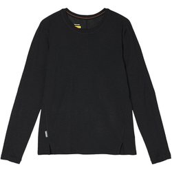 150メリノファインエースロングスリーブティー レディース カットソー ブラック（01） XSサイズ（日本：Sサイズ） IB0A571J
