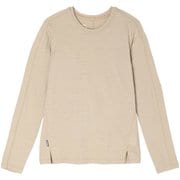 150メリノファインエースロングスリーブティー レディース カットソー フラッグストーン（FS） Mサイズ（日本：Lサイズ） IB0A571J