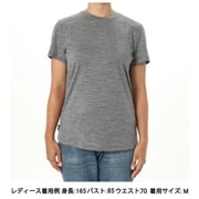 メリノ150テックライトIIIショートスリーブティー レディース カットソー グリッドストーンヘザー(13) XSサイズ(日本:Sサイズ) IB0A56Y8