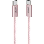 Anker Zolo USB-C & USB-C ケーブル (240W, 高耐久ナイロン) 1.0m ピンク A8060151