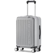 AVENTURA(アベンチュラ) スーツケース 55cm S 機内持込可 旅行目安日程:1~3泊 33L TSAロック USB充電ポート シルバー SM-A420P SILVER