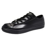 レディース レインシューズ 防水 雨靴 PVC スニーカーGMOOD ジームード ブラック LL(25-25.5cm) gm-010-black-LL