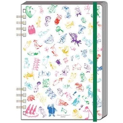 限定 WリングノートB6 MOOMIN 25SU 80周年 S2643316