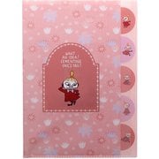 限定 ダイカットクリアファイル5P MOOMIN 25SU リトルミイ S2174316