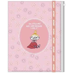 S2174324 [限定 ゴムバンド付クリアファイル5P+F MOOMIN 25SU リトルミイ]