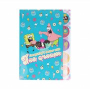 限定 ダイカットクリアファイル5P スポンジ・ボブ イラスト S2174219