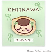 227009 [限定 ちいかわ ウッドバッジ くりまんじゅう]