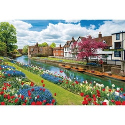 300-164 世界風景 カンタベリー 花咲く小道（イギリス） [ジグソーパズル 300ピース]