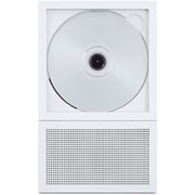 CP2-002W [Instant Disk Audio-CP2 White スピーカー搭載 ポータブルCDプレーヤー Bluetooth対応]