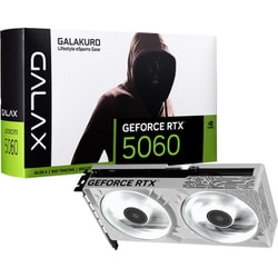 GeForce RTX 5060搭載 グラフィックボード GK-RTX5060-E8GB/WHITE/DF