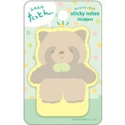 限定 ふわふわたっとん付箋 たぬき FST-006-8