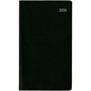 2026 ダイアリー 9月始 1Mブロック 薄型 ブラック E2320
