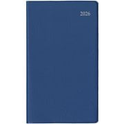 2026 ダイアリー 9月始 1Mブロック 薄型 ブルー E2321