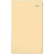 2026 ダイアリー 9月始 1Mブロック 薄型 アイボリー E2323