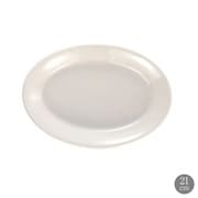 Eggshell 21cm オーバルプレート TUX-068