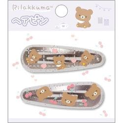 FE44003 リラックマ ヘアピン 2個セット チャイロイコグマ