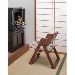 ヨドバシ.com - ファミリー・ライフ 天然木和風折り畳み椅子