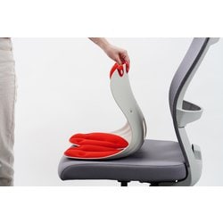 【極美品】curble abule カーブルチェアGRAND グランド　レッド カーブルチェアグランド (Curble Chair GRAND) - メルカリ