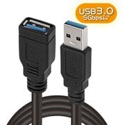 USB3.0 延長ケーブル 3m ブラック JTUSB3EX3M-BK