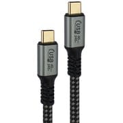 USB4対応240W Type-Cケーブル ストレート 1m JTU4S240-CC
