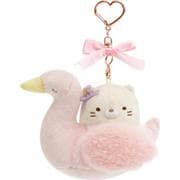 MV23601 すみっコぐらし 「みにっコほいくえん」テーマ キーホルダー付 ぶらさげぬいぐるみ ねこ