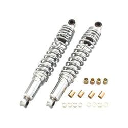 リアショック（メッキ/メッキ）330MM/モンキー 520-3053300
