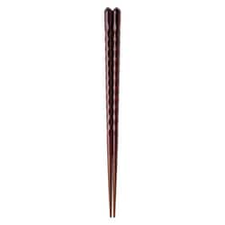G-64674 [鎌倉 天丸先漆 23cm 箸 漆塗 日本製]