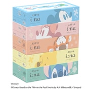 限定 ディズニーデザイン エリエール i：na（イーナ） ティッシュペーパー 150組×5パック （フィルムレス） [ティッシュ]