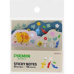 ダイカットブロック付箋 ピクミン ベージュ S2848724