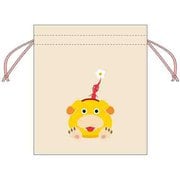 サガラ刺繍巾着 ピクミン ベージュ S2336669