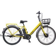 電動アシスト自転車 rafoot(ラフート)26インチ 内装3段変速 イエロー AT-CCTY263RF
