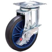#180630 [ロールボックス用 キャスター 150mm 自在車輪 ストッパー付]
