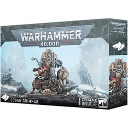 スペースウルフ ローガン グリムナー 53-28 ウォーハンマー 40000 SPACE WOLVES: LOGAN GRIMNAR