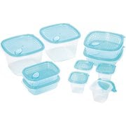 クリアブルーコンテナ ワンタッチ 10PCS CB-10PC