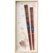 村桜 箸置き揃え ギフトセット 桐箱入り 28897