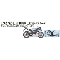 ST27-DC1224 1/12 Dress Up Decal YZF-R1M “TECH21” [コレクションミニカー用品]