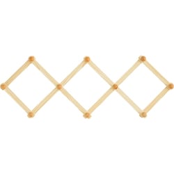 コートハンガー（アコーディオン式10玉） NK-044