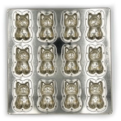 シルバー柴犬のわん吉天板12P MS206