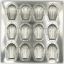 シルバー マドレーヌ天板12P 12P L シリコン付 MS159