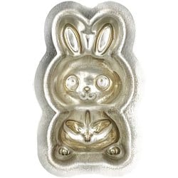 シルバー 単品 うさピョン 5個セット シリコン付 MS172