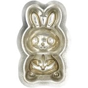 シルバー 単品 うさピョン 5個セット シリコン付 MS172