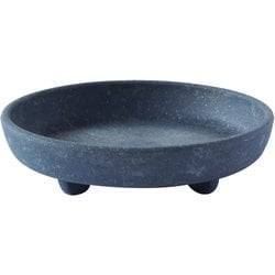 エコプレート丸型 4号 ネイビー