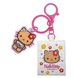 SAN-0071-WH サンリオキャラクターズ ハローキティ ギャルシリーズ ミニミラーチャーム ホワイト