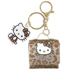 SAN-0073-BR サンリオキャラクターズ ハローキティ ギャルシリーズ マルチケースチャーム ブラウン