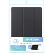 iPadAir/Pro13インチ（M2/M3/M4）用 手帳ケース ブラック ALG-IPAPCS130TBK