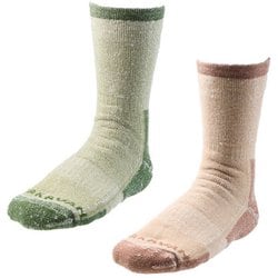 メリノウールneo 2Pソックス ユニセックス ソックス ライトブラウン/オリーブ（882） Lサイズ（22-24cm） 0142004