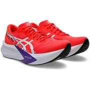 マジックスピード 4 メンズ ランニングシューズ FLASH RED/WHITE(600) 25cm 1011B875