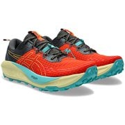 GEL-Trabuco 13 メンズ トレイルランニングシューズ PIQUANT ORANGE/SANDSTORM(801) 25cm 1011B973