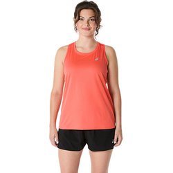 ASICS SILVER TANK レディース ランニングウェア シャツ ダークピンククレー（703） Lサイズ 2012D228