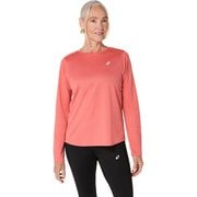 ウィメンズランニングドライ長袖シャツ レディース ランニングウェア シャツ ダークピンククレー(701) Sサイズ 2012D229